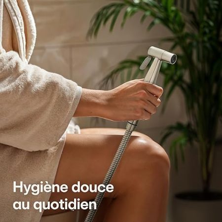 Douchette de bidet portable en acier inoxydable pour toilettes