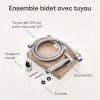 Douchette de bidet portable en acier inoxydable pour toilettes