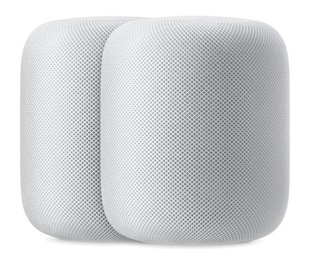 Apple HomePod 2e génération, enceinte connectée avec Siri, blanche,100 % originale